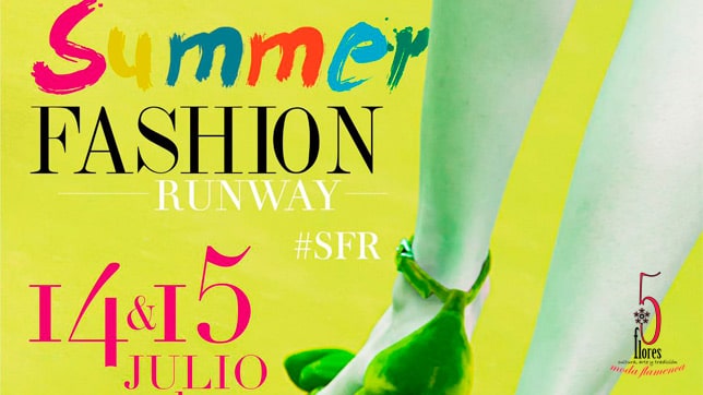 Desfile de 5Flores en el Summer Fashion Runway de Málaga